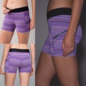 Lululemon What The Sport Short Space Dye Twist C2.